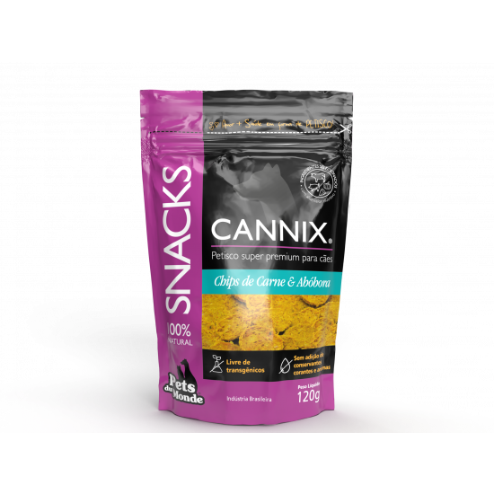Cannix Chips de Carne e Abóbora