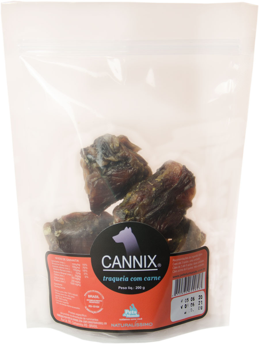 Cannix Traqueia com Carne  200 g