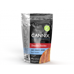 Mordedor Natural para cachorro tendão bovino 90 g | CANNIX