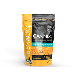 Cannix Chips de Frango e Legumes 130 G | Cannix