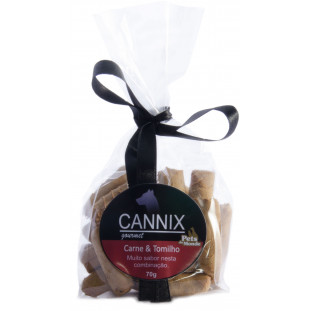 CANNIX GOURMET CARNE COM  TOMILHO 70 G