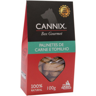 cannix gourmet carne e tomilho 100g