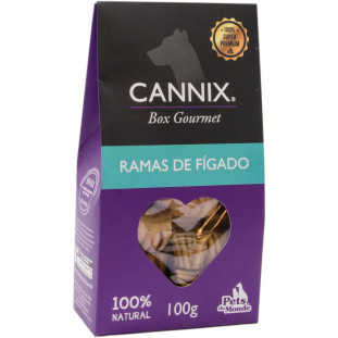 cannix gourmet mini ramas de figado 100 g