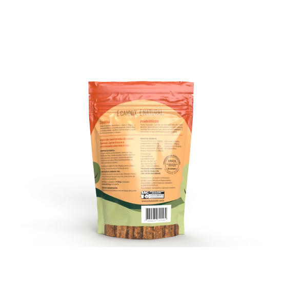 7899830601562 Petisco para cachorro tirinhas macias Cannix Good Times Carne-Verso