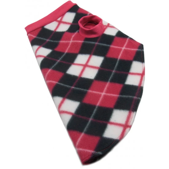 roupa-para-cachorro-xadrez-rosa-branco-preto-lado