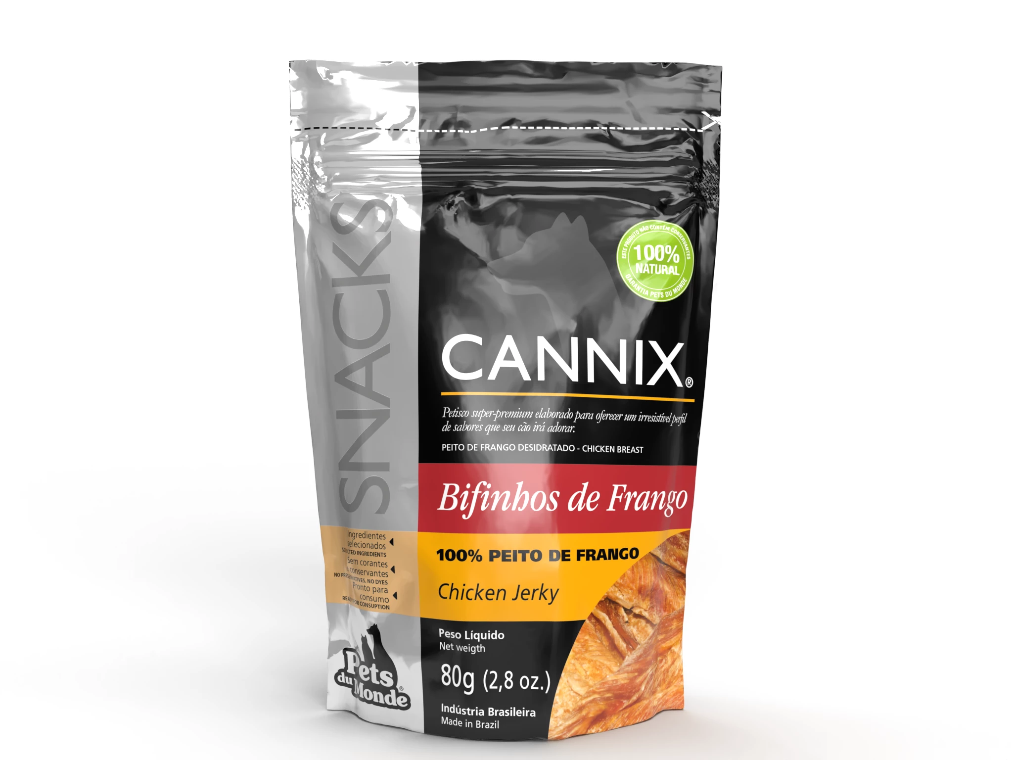 PLANET CP チキンアンドターキー2kgⅹ2袋 Petisco para cachorro peito de frango desidratado | CANNIX