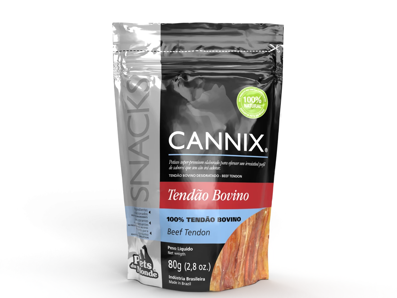 Petisco para cachorro roer tendão desidratado | CANNIX