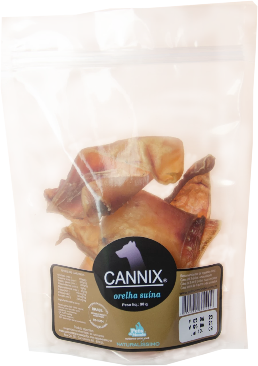 Cannix Orelha Suína Pack 90 g