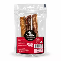 Tirinhas de Vergalho Bovino Cannix 40 g com 3 unidades para cães