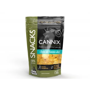 Petisco para cachorro batata-doce desidratada | Cannix