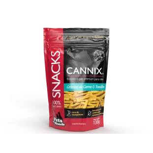 petisco para cachorro carne e tomilho cannix